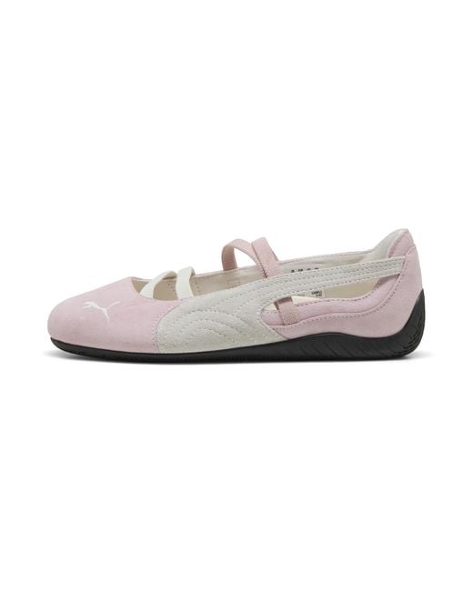 PUMA Speedcat Ballet Suede Schoenen Voor Roze/Wit in het White