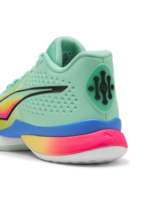 PUMA Green Stewie 5 Turbo Basketball Shoes