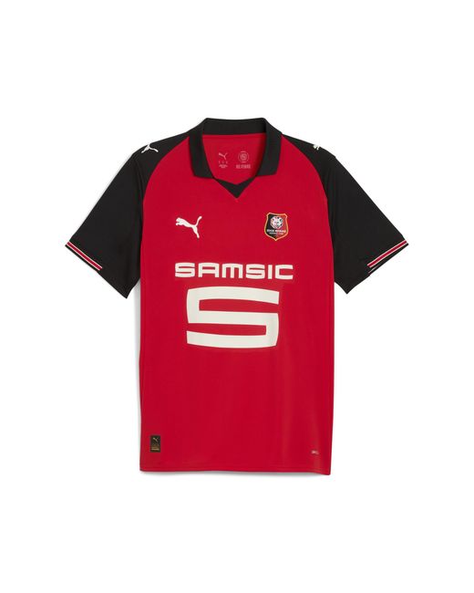 PUMA Red Stade Rennais Fc 25/26 Home Jersey for men