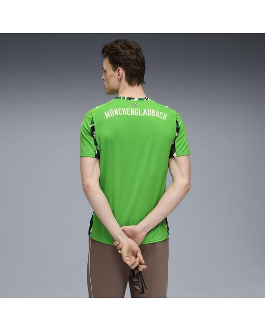 PUMA Borussia Mönchengladbach 25/26 Uitshirt Voor Groen/Wit, Maat in het Green voor heren