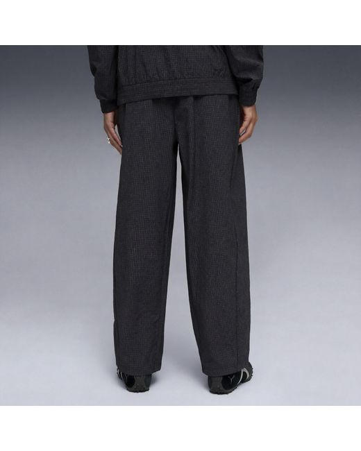 PUMA Black Clrt Relaxed Pants for men