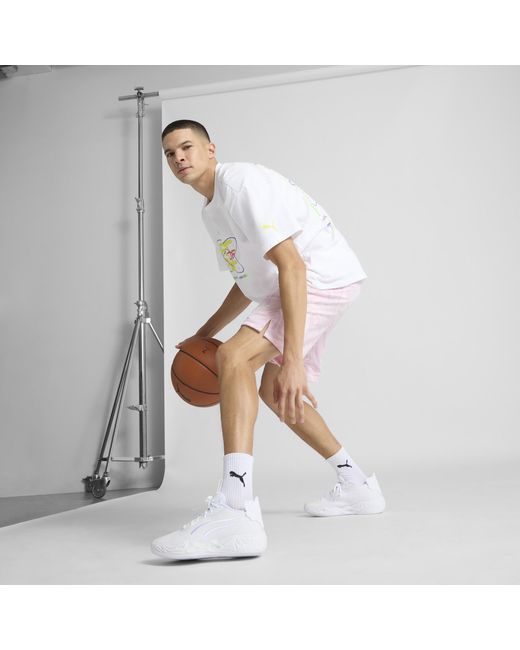 Chaussures De Basketball Mb.04 Lo Ice Blanc E PUMA en coloris White