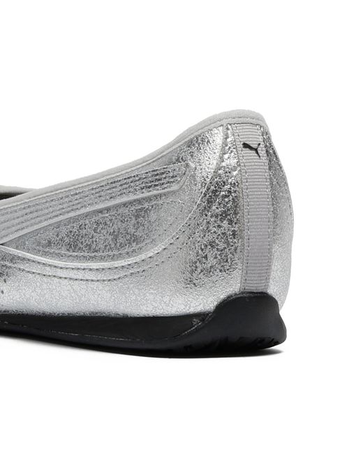 PUMA White Catch Whisper Ballerinas Damen, Schuhe