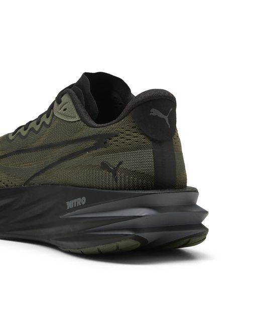 PUMA Black Deviate Pure Nitroâ Running Shoes for men