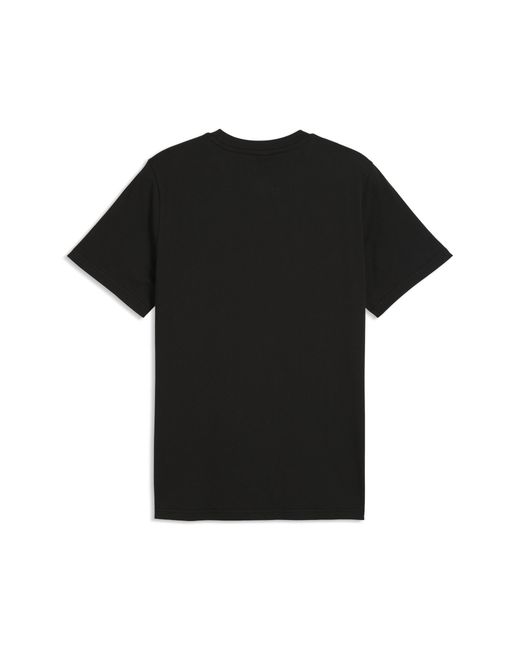 PUMA Black Ferrari Tonal Shield T-Shirt for men