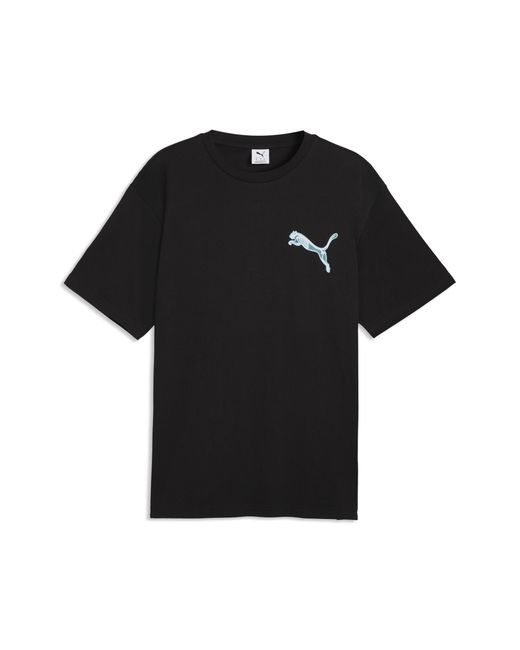 PUMA Black House Of Graphics X-Ray Relaxed T-Shirt for men