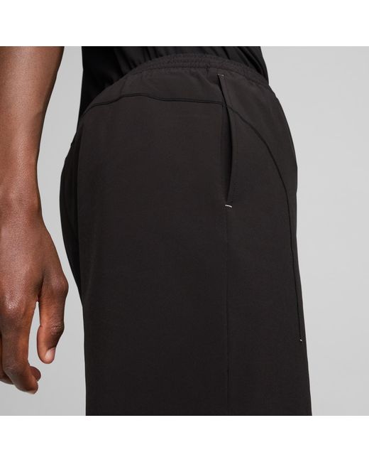 PUMA Studio Geweven Short in het Black voor heren