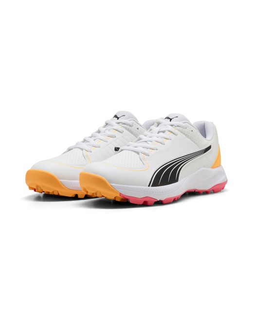PUMA Red 24 Fh Rubber Cricket Shoe