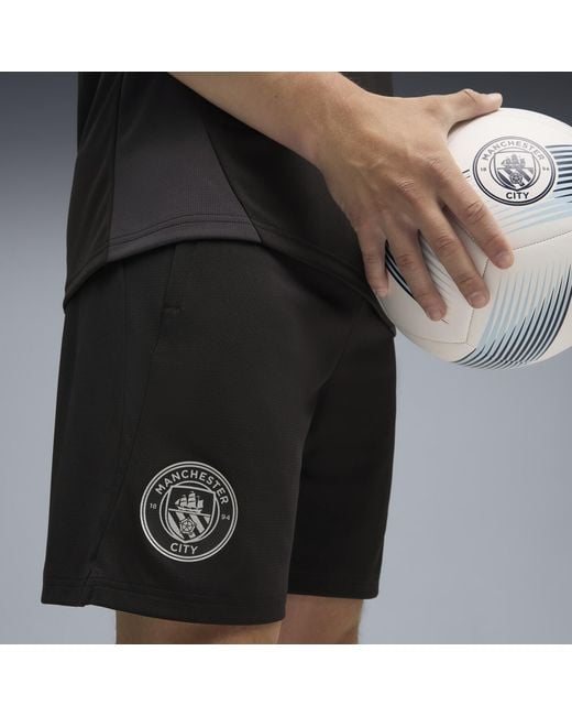 Short D'entraînement Manchester City PUMA pour homme en coloris Black