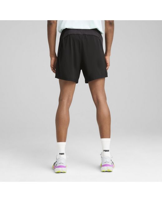 PUMA Velocity Hardloopshort Voor in het Black voor heren
