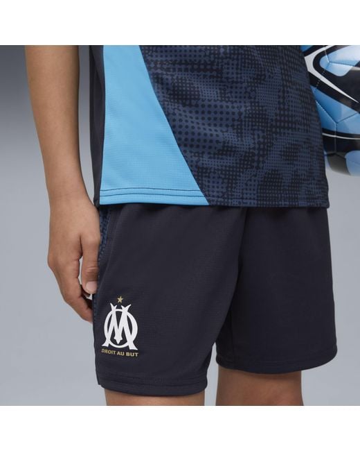 PUMA Blue Olympique De Marseille Trainingshose Teenager, Kleidung, /Weiß