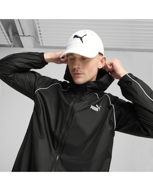 PUMA White Essentials Cat Baseball Cap