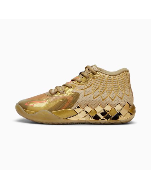 Chaussures De Basketball Mb.01 Golden Child PUMA en coloris Natural