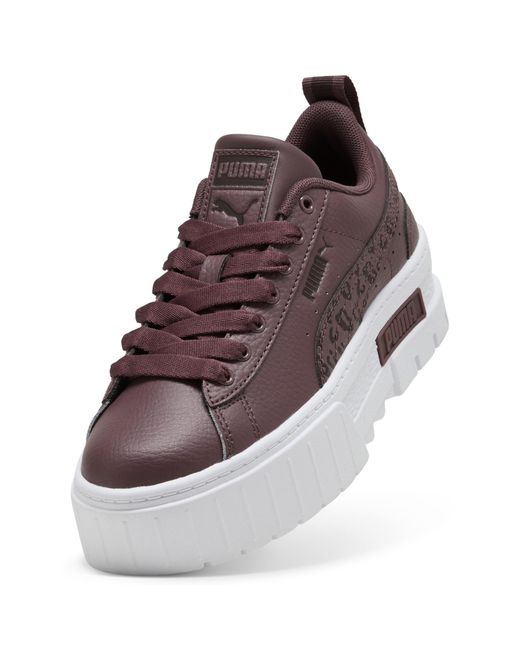 PUMA Purple Mayze Wild Youth Trainers
