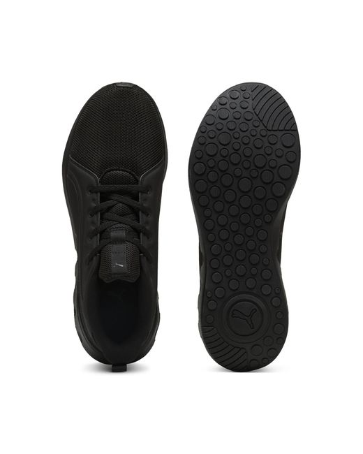 PUMA Black Softride Carson Wide Sneakers for men