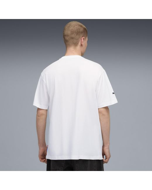 Camiseta Bmw M Motorsport Graphic Mono Para Hombre PUMA de hombre de color White