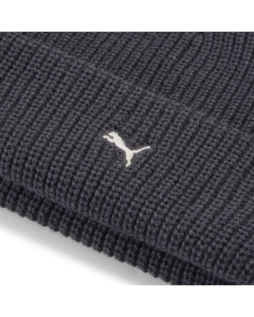 PUMA Blue Select Essentials Low Crown Beanie Hat