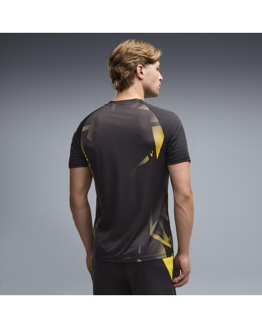 PUMA Black Borussia Dortmund Warm-Up Jersey for men