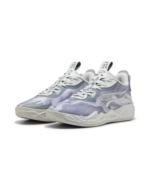 PUMA Gray Mb.04 Lo Team Shoes