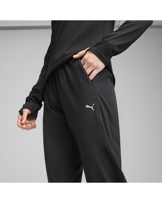 PUMA Black Velocity Tapered Running Pants