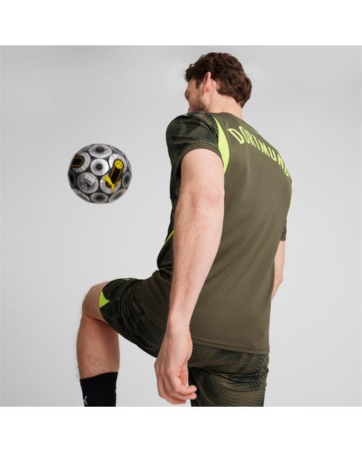 Camiseta De Portero Borussia Dortmund 24/25 De Manga Corta Para Hombre PUMA de hombre de color Green