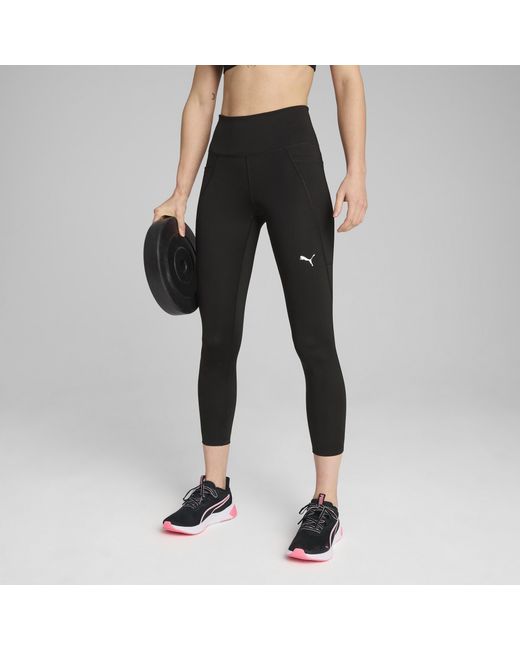 PUMA Black Train All Day Essentials High-Waisted 7/8 Training Leggings