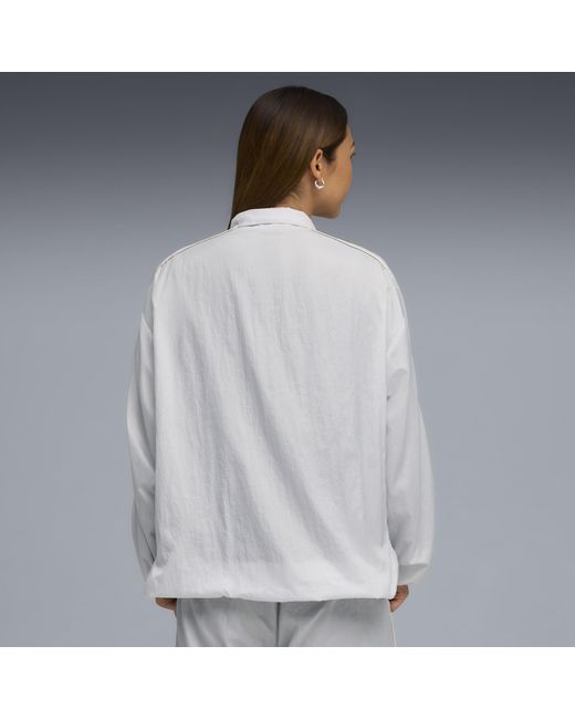 PUMA Gray X Rosé T7 Track Jacket