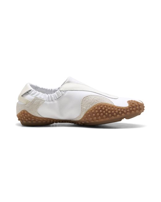 PUMA White Mostro Move Sneakers