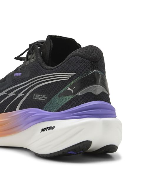 PUMA Black Deviate Nitroâ 3 Winterized Running Shoes