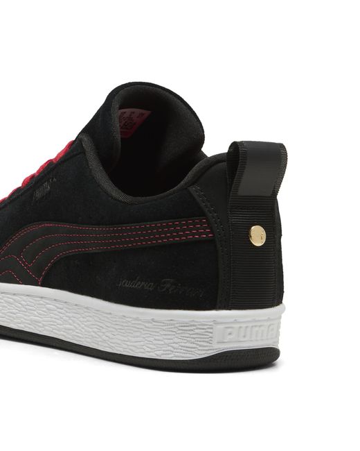 PUMA Red Ferrari Suede Og Sneakers