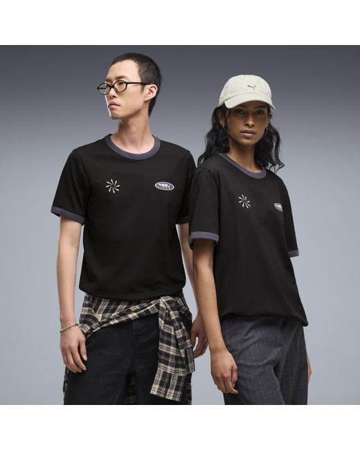 PUMA Black Future..Archive Ringer T-Shirt for men