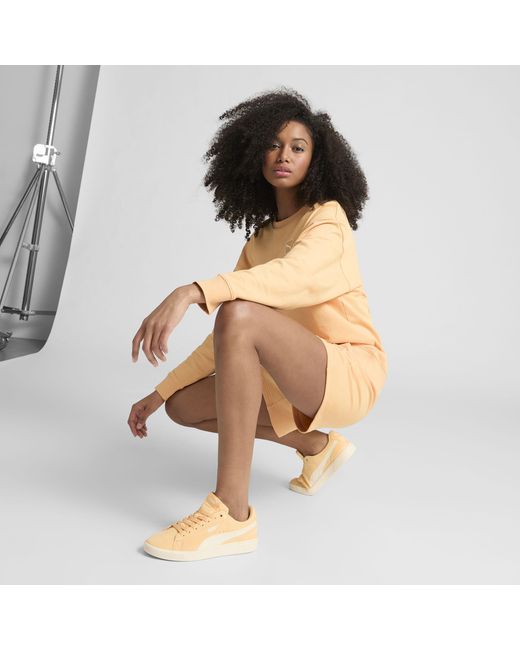 PUMA Natural Elevated Essentials 5" Mid-Rise Shorts