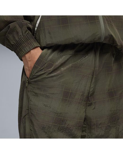 PUMA Gray Clrt Printed Pants for men