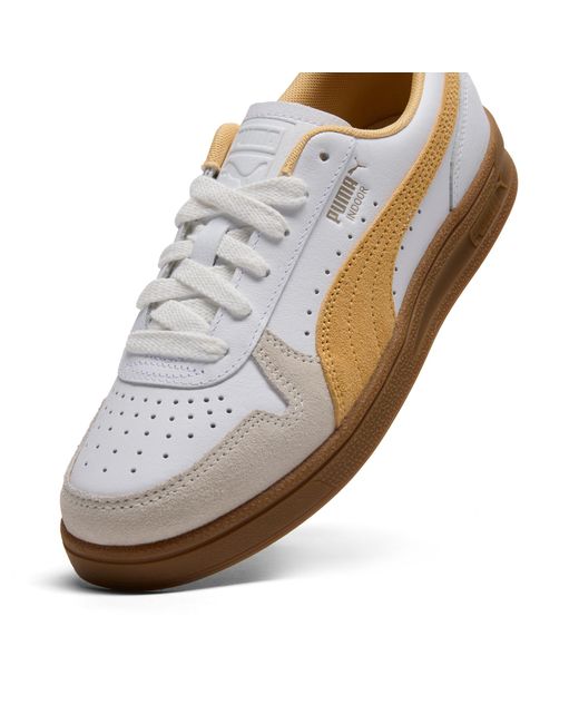 PUMA White Indoor Sneakers