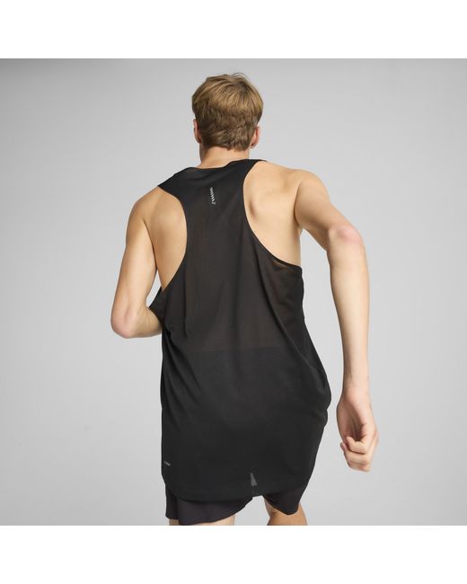 PUMA Raceday Ultraspun Singlet Herren, Kleidung in Black für Herren