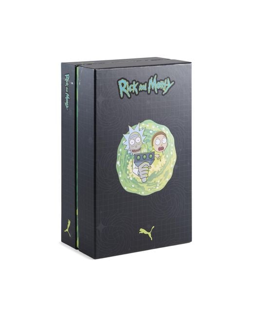 Sneakers X Rick And Morty Inverse Scarpe, Nero di PUMA in Green