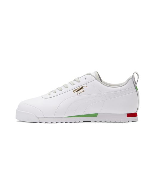 PUMA Roma Italy Sneakers in White | Lyst