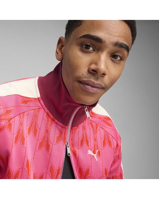 Giacca Da Corsa Neverworn V T7 Da Uomo, Abbigliamento, Blossom di PUMA in Pink da Uomo