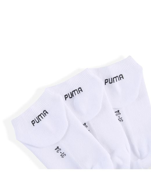 PUMA White Sneakersocken Teenager (3Er-Pack) Age