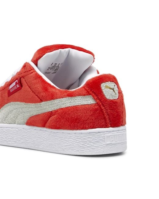 PUMA Suede XL Plush Sneakers Schuhe in Red für Herren