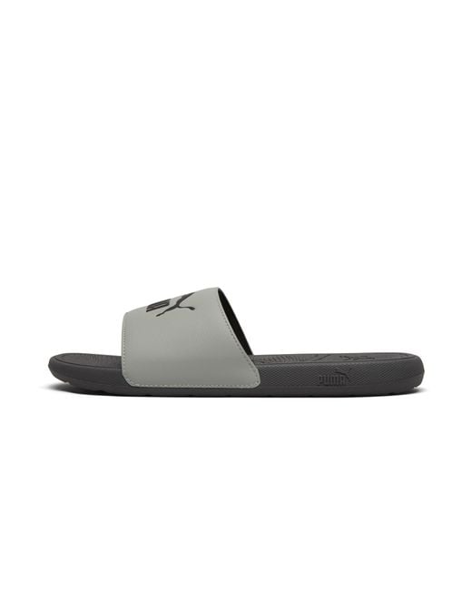 PUMA Brown Cool Cat 2.0 Slides for men