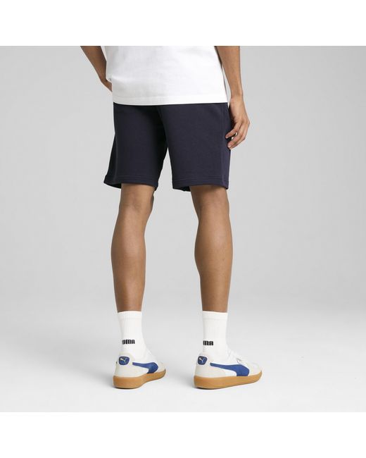 PUMA Blue Essentials No. 1 Logo 10" Shorts for men