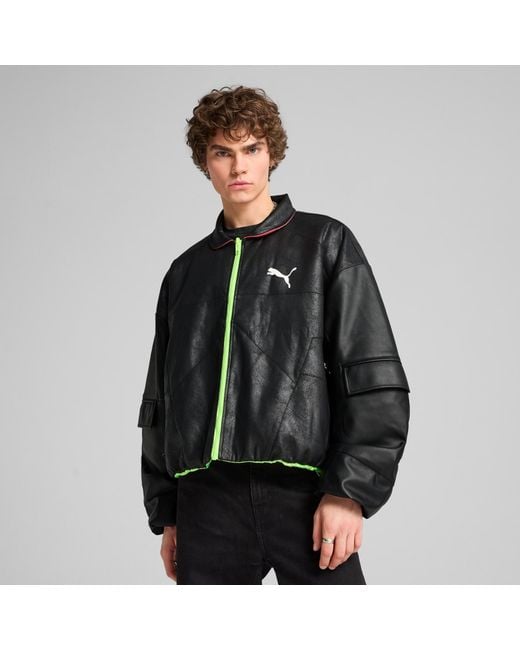 PUMA Black A$Ap Rocky X Jacket for men