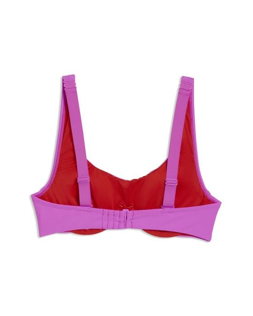 PUMA Purple Swim Bra