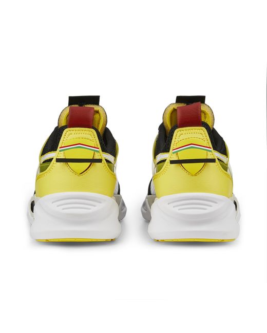 PUMA Scuderia Ferrari Trc Blaze Motorsport Shoes in Yellow for Men | Lyst