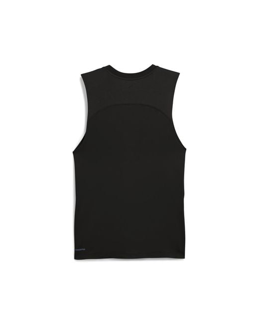 PUMA Black Cloudspun Ultra Soft Training Tank Top for men