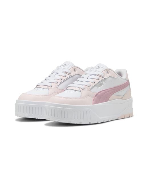 PUMA White Karmen Ii Idol Sneakers Damen, Schuhe