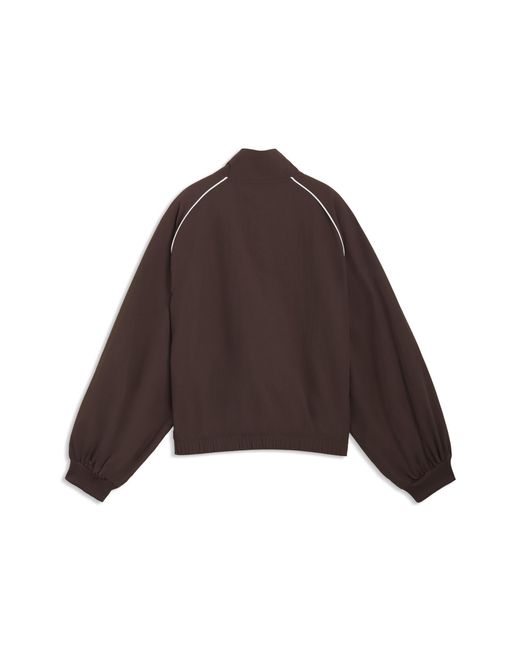PUMA Brown T7 Balloon Jacket