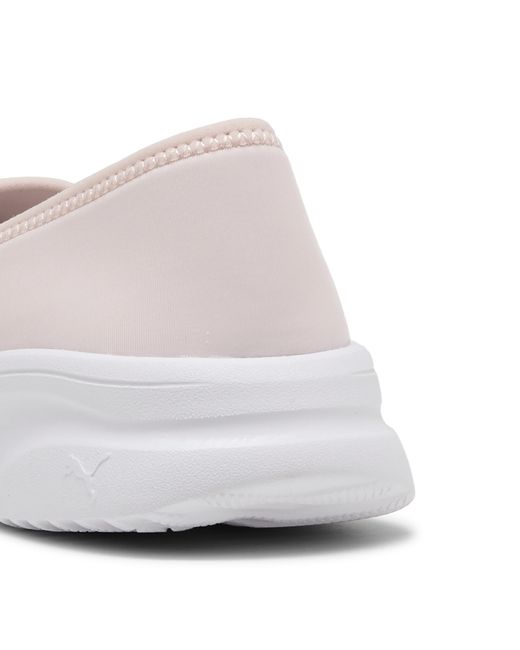 PUMA White Adelina 2 Slip-On Shoes