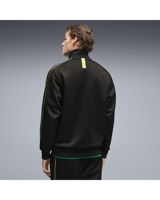 PUMA Black X Aston Martin Aramco F1 Team T7 Track Jacket for men